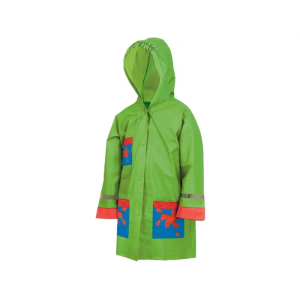 CANIS CXS FROGY pláštěnka dětská PVC zelená s obrázky