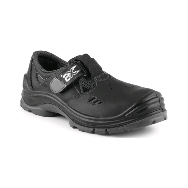 CANIS CXS Obuv SAFETY STEEL IRON S1 sandál černá