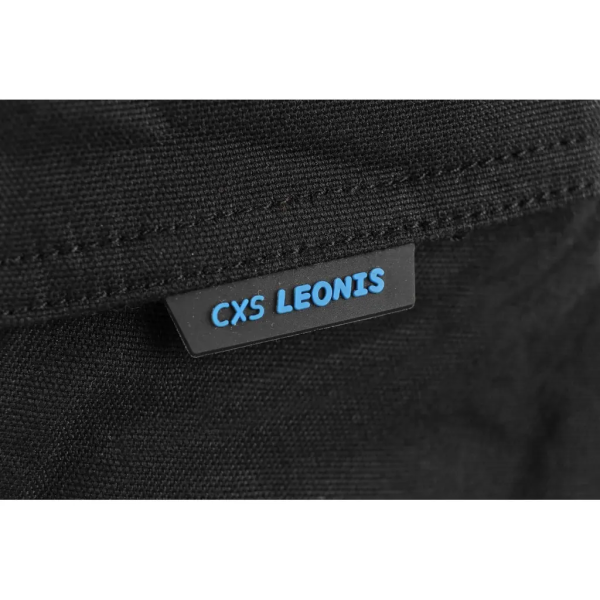 CANIS CXS LEONIS pánské kraťasy černé s modro/červenými doplňky - Obrázek 10