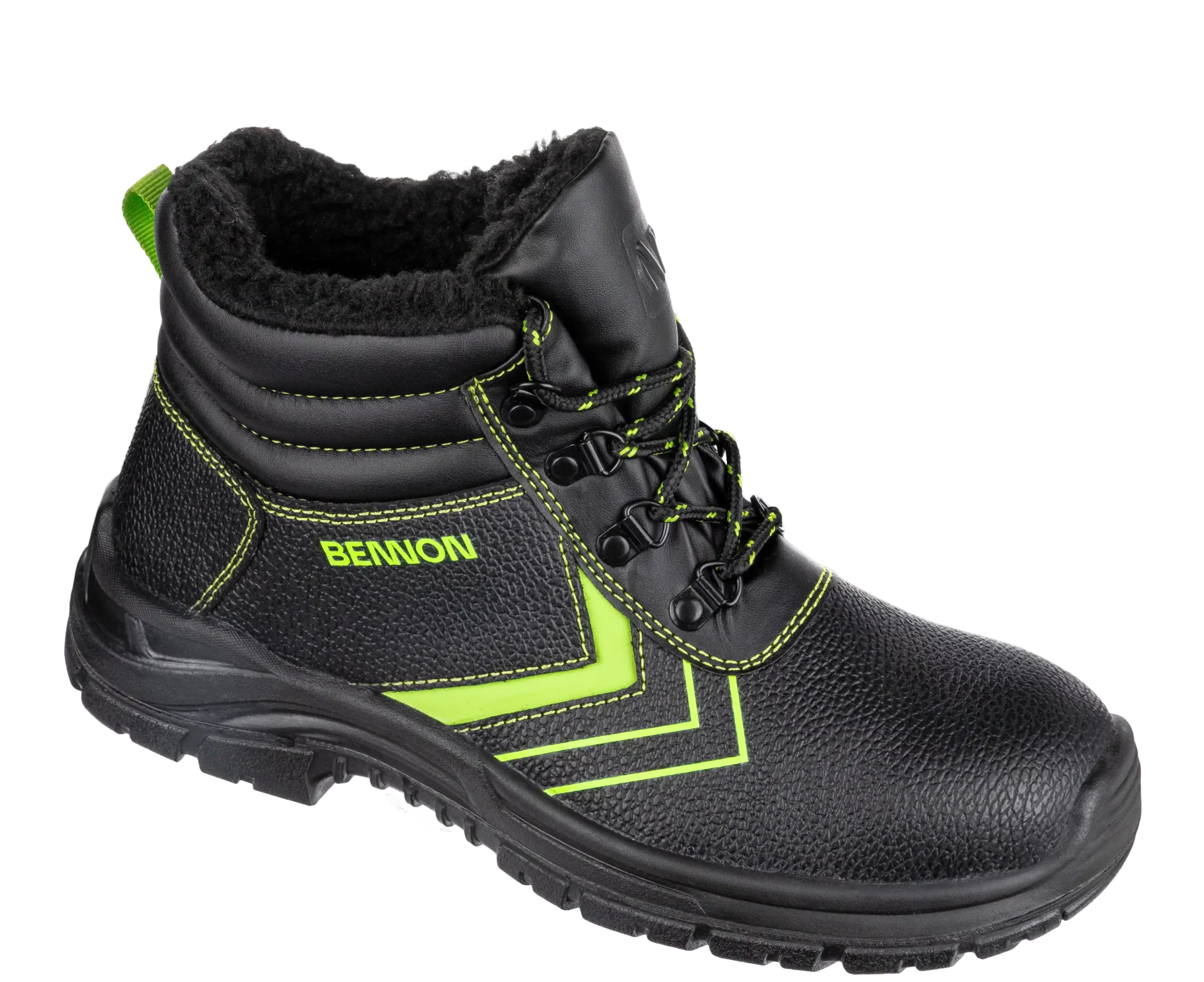 BENNON BASIC Winter High S3 – Zimní bezpečnostní kotníková obuv - Obrázek 2