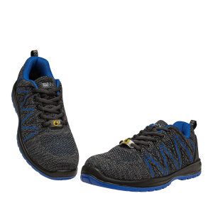 Obuv Bennon KNITTER S1 ESD Blue Low - Bezpečnostní polobotka S1 ESD