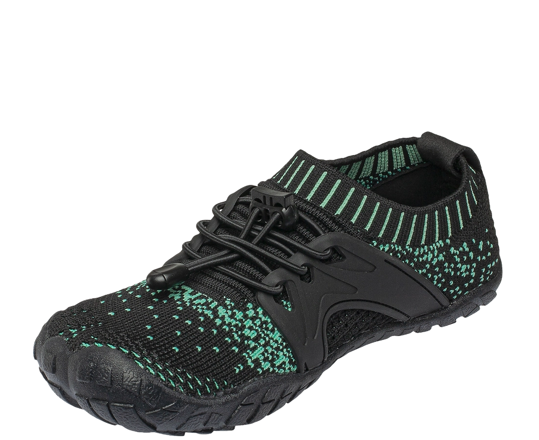 BENNON BOSKY Junior Dětské barefoot boty tyrkysovo-černé vnitřní strana