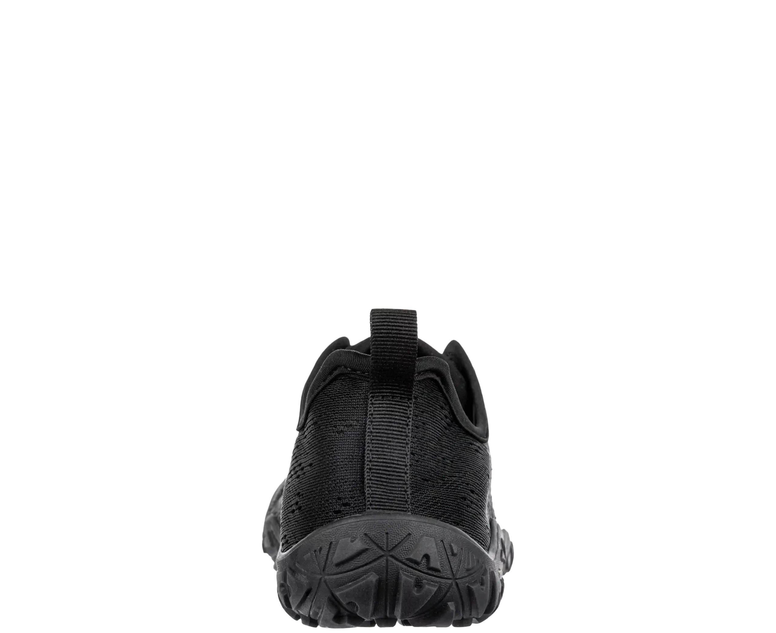 BENNON BAREFOOT RIVA BLACK Barefoot obuv černá pohled na patu