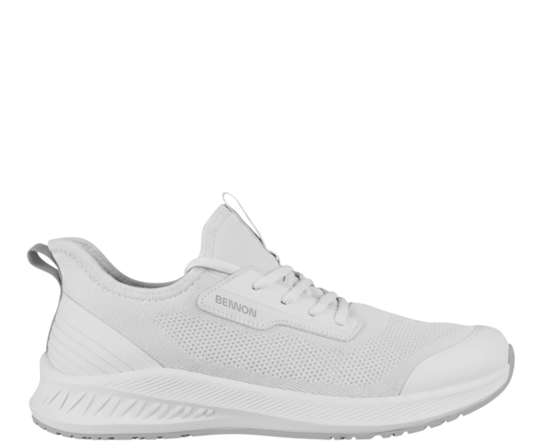 BENNON MOVA ULTRA O1 ESD NM WHITE LOW lehká pracovní obuv bílá vnější strana
