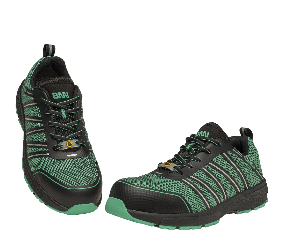 BENNON VECTRA O1 ESD NM LOW pracovní obuv tyrkysovo černá