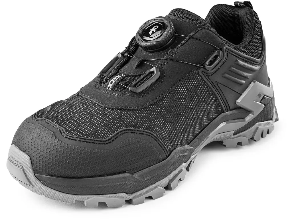 CANIS CXS PU TECH ZIREX O2 Pracovní polobotky černé