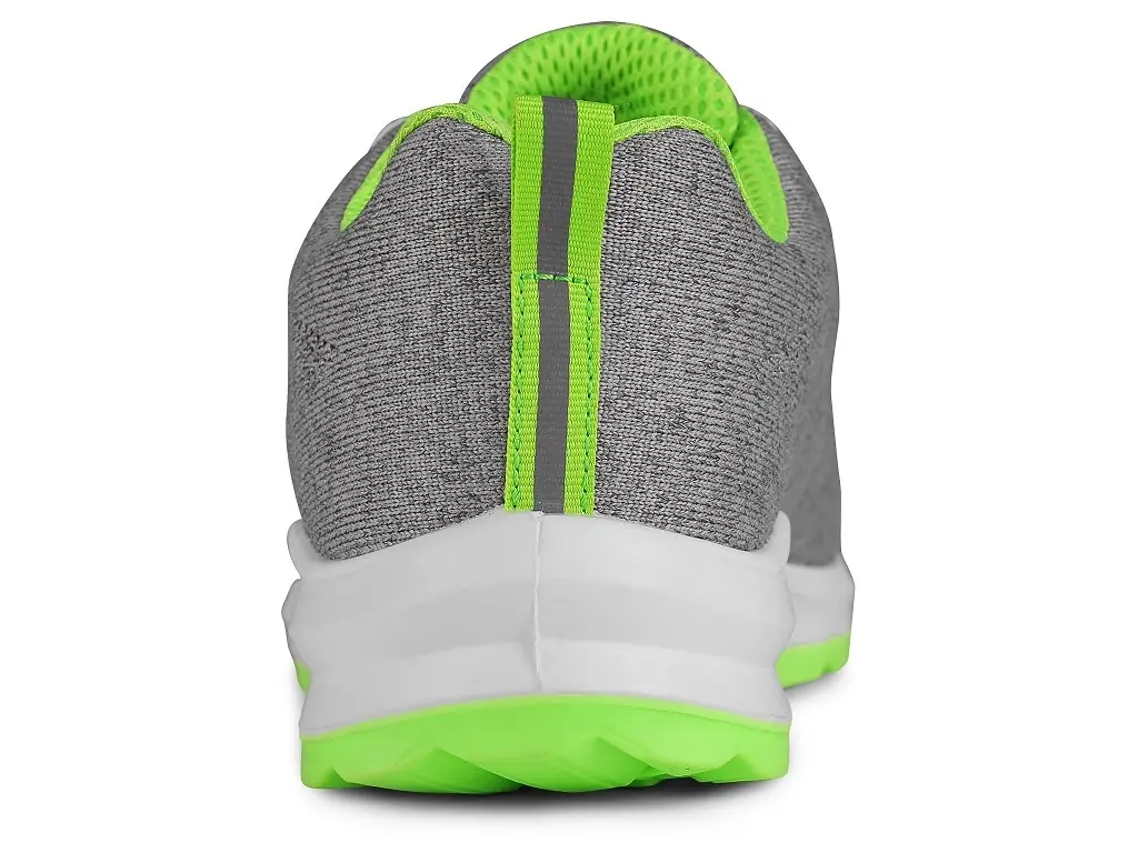 CANIS CXS TEXLINE 4ENVI GREEN 01 Pracovní polobotka s textilním svrškem GreenUp® šedo-zelená pata