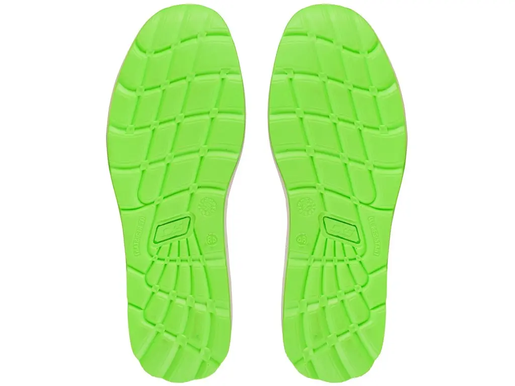 CANIS CXS TEXLINE 4ENVI GREEN 01 Pracovní polobotka s textilním svrškem GreenUp® šedo-zelená podešev