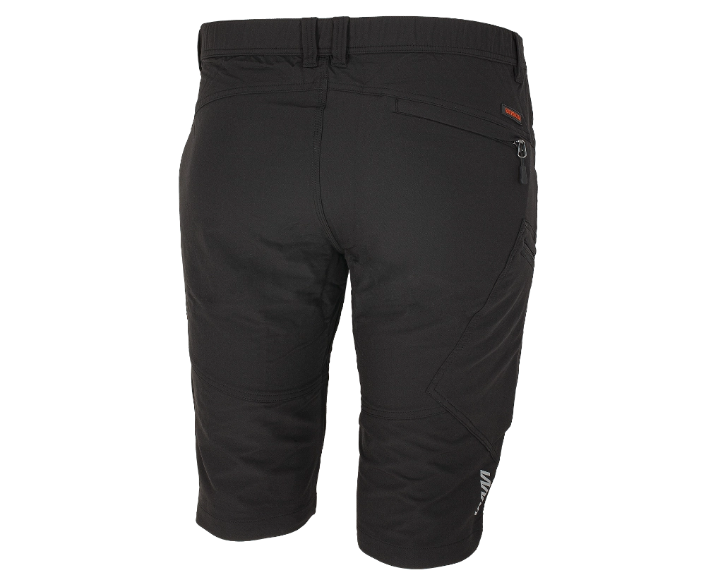 Strečové sportovní kraťasy Bennon Fobos pro pohodlný pohyb, ze zadu