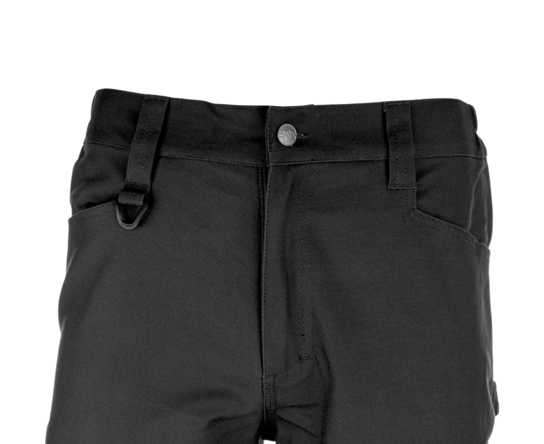 BENNON HERKON pracovní kalhoty černé poklopec