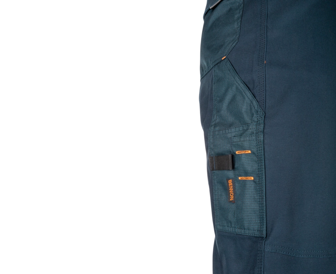 BENNON HERKON pracovní kalhoty modré kapsa