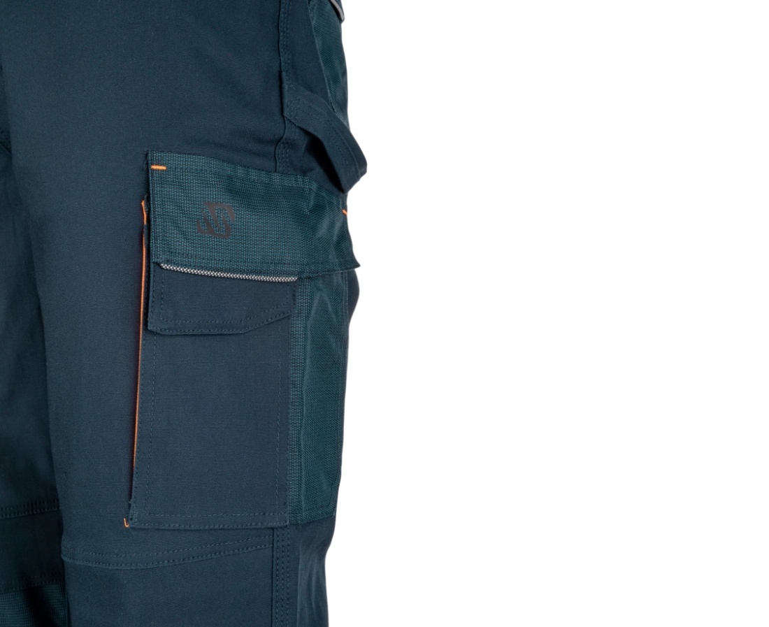 BENNON HERKON pracovní kalhoty modré kapsa