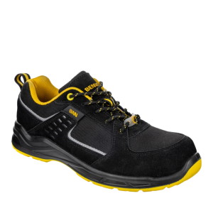 Bezpečnostní obuv Bennon SPORTIS S1P ESD, nízké pracovní boty S1P černo-žluté