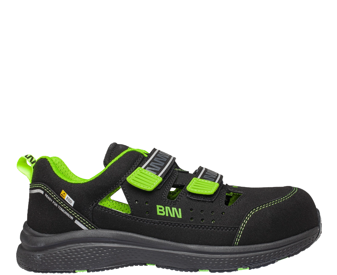 BENNON WIDEON S1PS ESD NM 4WIDE Bezpečnostní pracovní sandály z boku