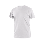 Pánské bavlněné tričko Canis CXS Nonlan s krátkým rukávem bílé