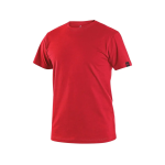 Pánské bavlněné tričko Canis CXS Nolan s krátkým rukávem červené