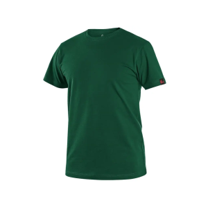 Pánské bavlněné tričko Canis CXS Nolan s krátkým rukávem zelené