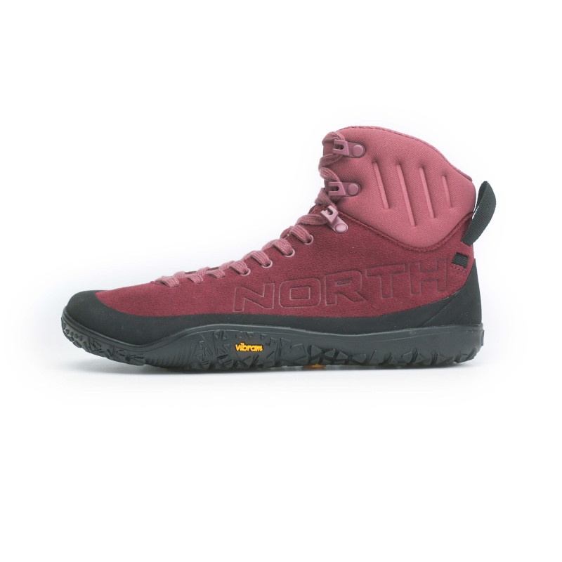 NORTHFINDER VIBRAM® XSTREK EVO PANGRI dámské barefoot kotníkové boty červené