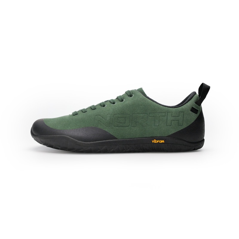 NORTHFINDER VIBRAM® XSTREK EVO DORJE pánské zelená barefoot turistická obuv profil