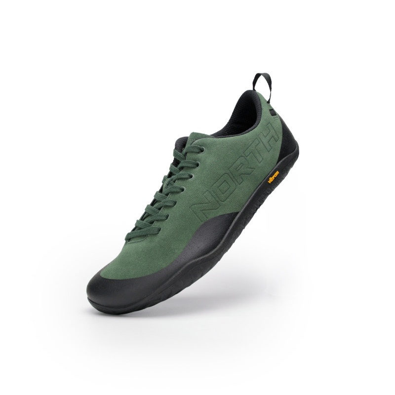 NORTHFINDER VIBRAM® XSTREK EVO DORJE pánské zelená barefoot turistická obuv