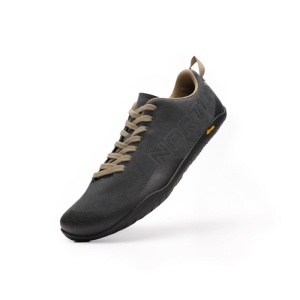 NORTHFINDER VIBRAM TO-1015OR DORJE Pánské barefoot turistické boty černé
