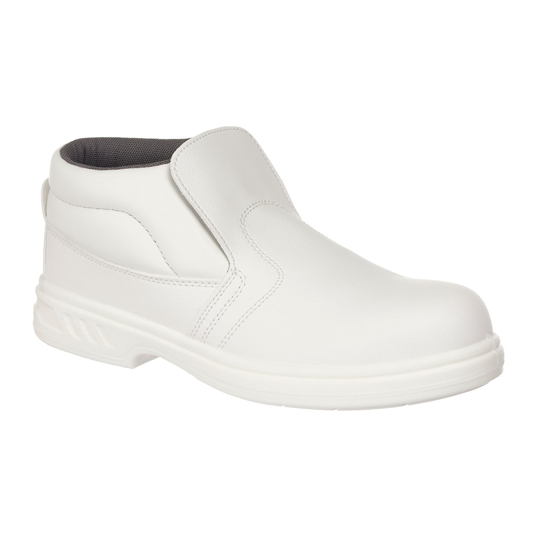 Bezpečnostní kotníková obuv Portwest Steelite Slip On Safety S2 FW83 bílá