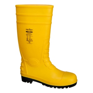 Bezpečnostní holínky Portwest Total Safety Wellington S5 FW95 žluté