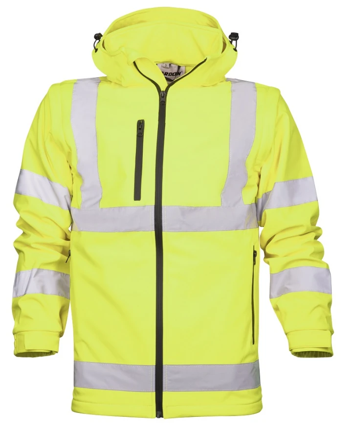 ARDON REF501 Hi-Vis reflexní softshellová bunda 2v1 žlutá