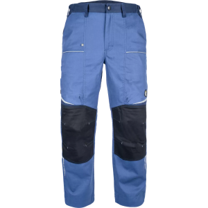 Lehké pracovní kalhoty ČERVA STIRLING STRETCH pánské outdoor kalhoty modré