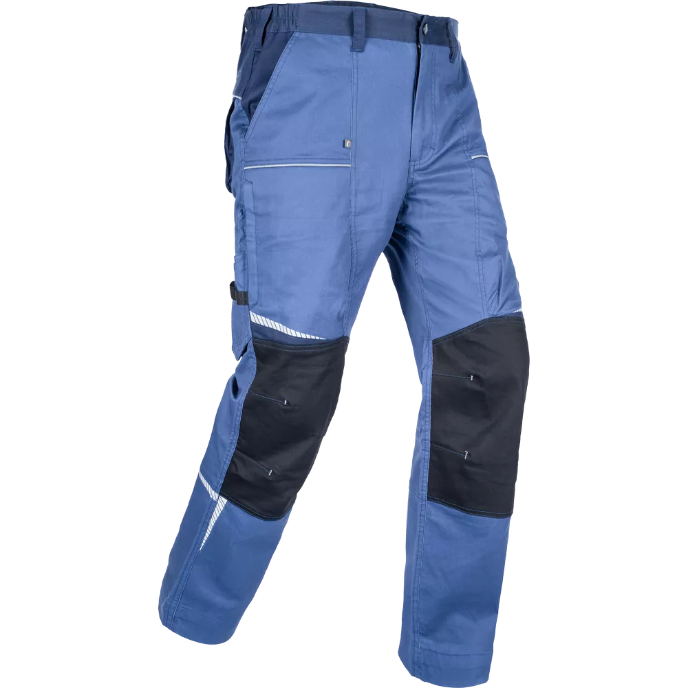 Lehké pracovní kalhoty ČERVA STIRLING STRETCH pánské outdoor kalhoty modré