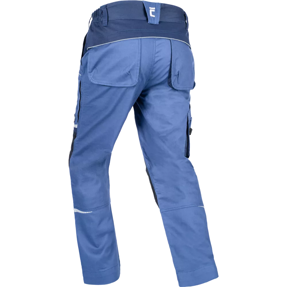Lehké pracovní kalhoty ČERVA STIRLING STRETCH pánské outdoor kalhoty modré