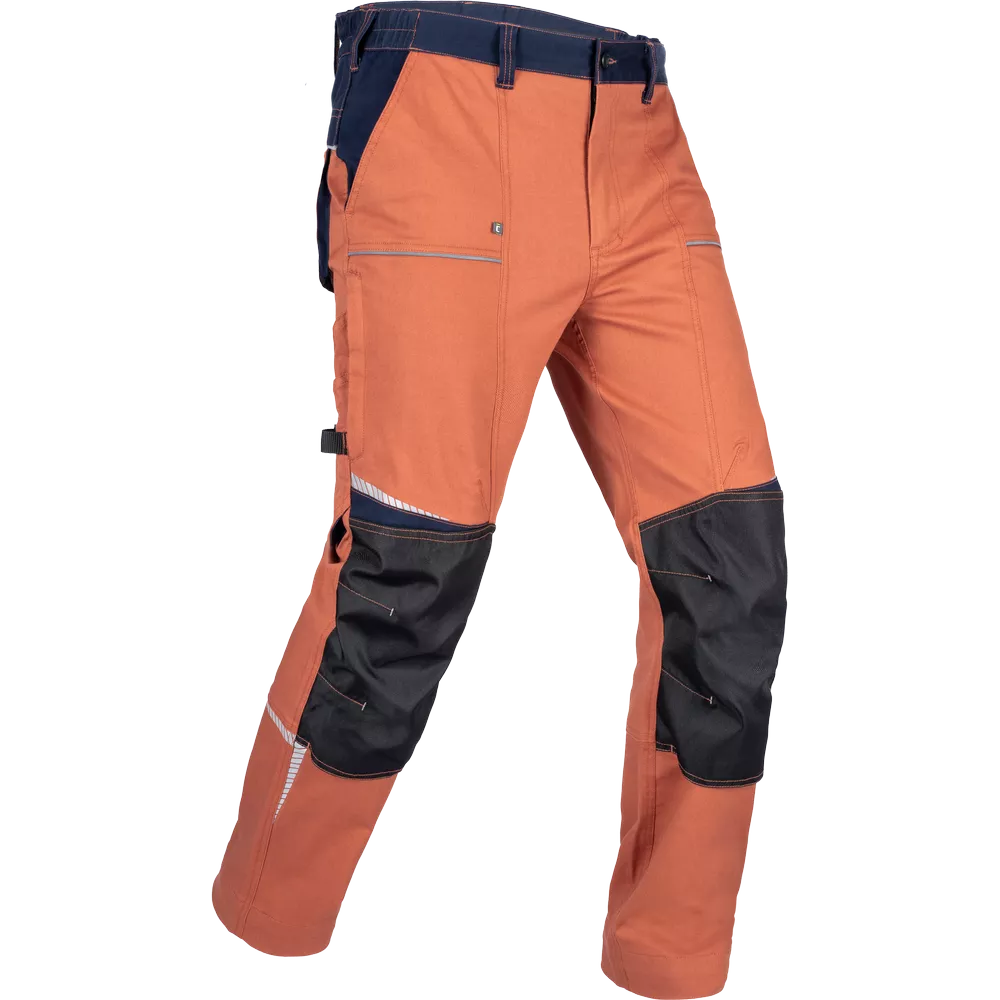 Strečové montérky ČERVA STIRLING STRETCH pánské outdoorové kalhoty červené