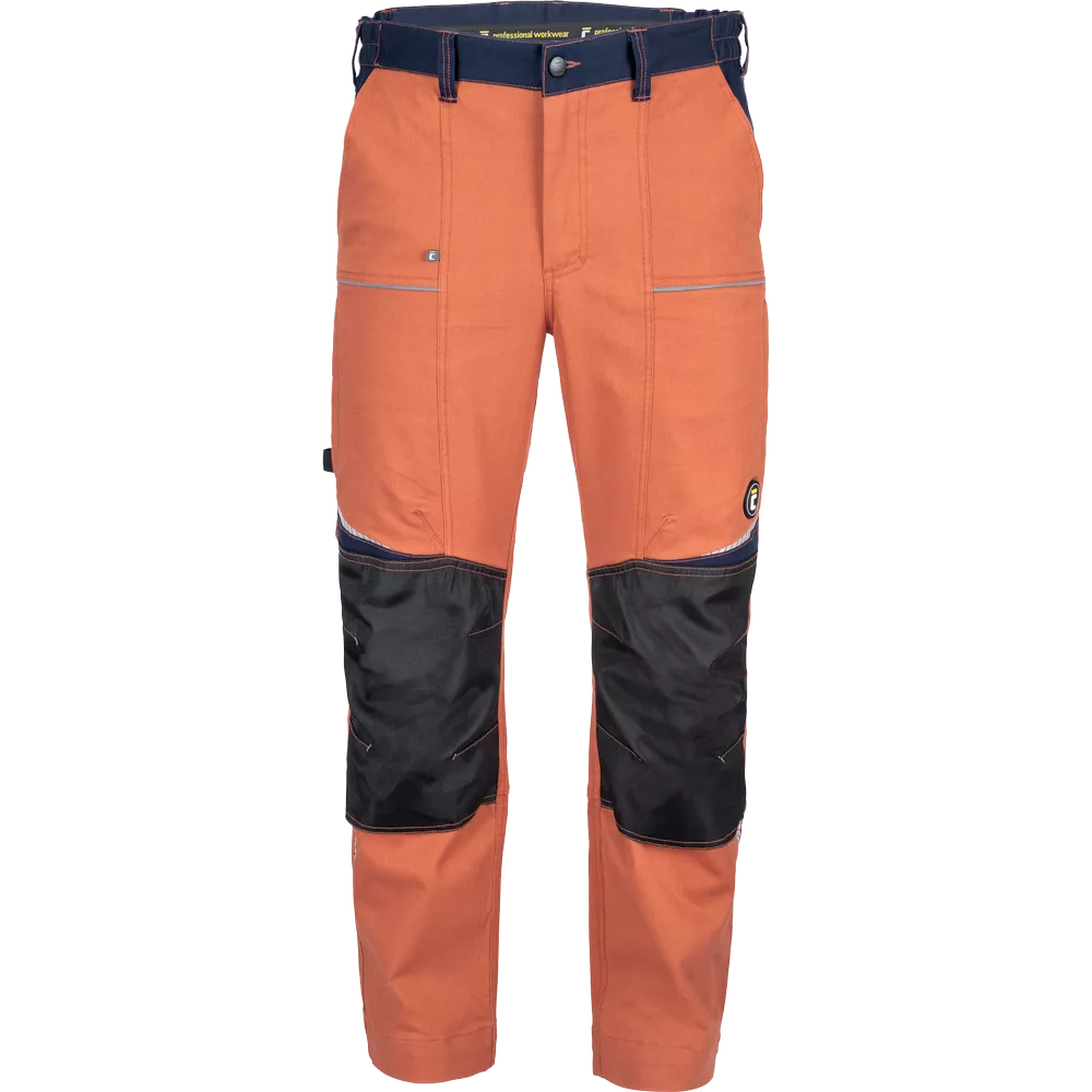 Strečové montérky ČERVA STIRLING STRETCH pánské outdoorové kalhoty červené