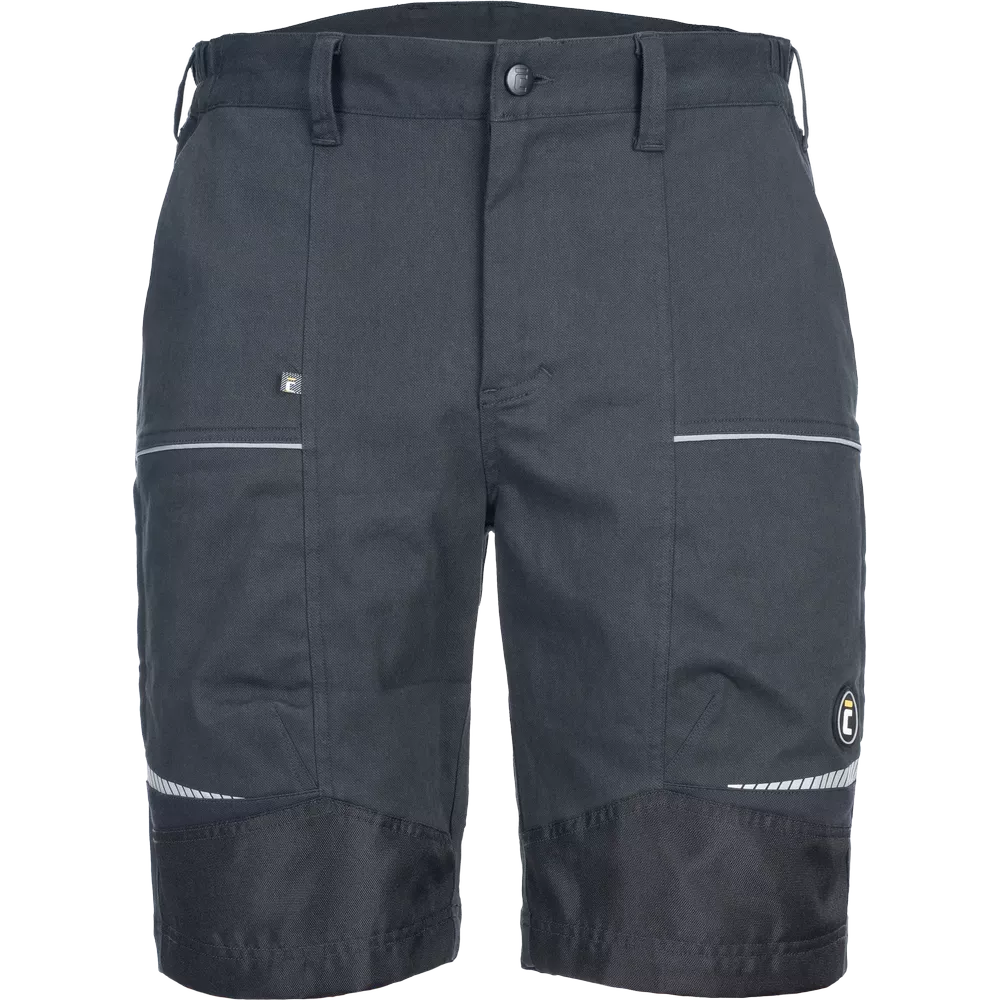 Outdoor kraťasy ČERVA STIRLING STRETCH pánské pracovní stretch šortky černé