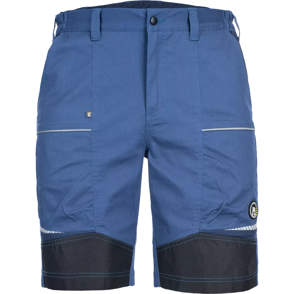 Outdoor kraťasy ČERVA STIRLING STRETCH pánské pracovní stretch šortky modré