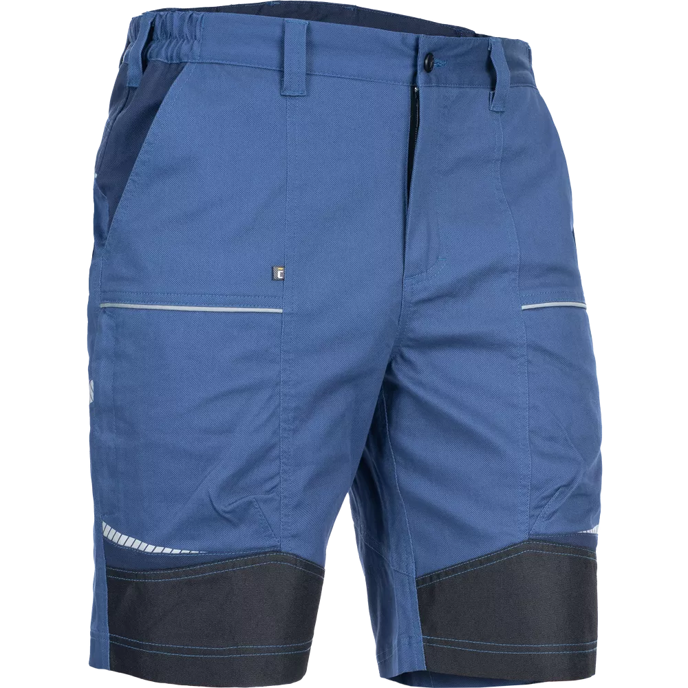 Outdoor kraťasy ČERVA STIRLING STRETCH pánské pracovní stretch šortky modré