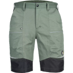 Outdoor kraťasy ČERVA STIRLING STRETCH pánské pracovní stretch šortky zelené