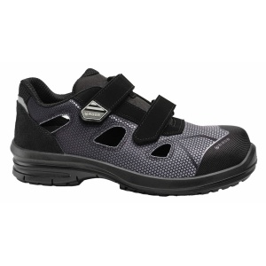 Bezpečnostní sandál Portwest Base Syrius Sandal S1PL ESD FO SR B0967A černo šedá
