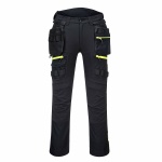 Strečové slim fit montérky s odepínacími kapsami Portwest DX3 Holster DX440 černá