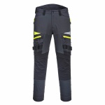 Strečové slim fit montérky DX4 Work DX449 ocelově šedá