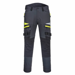 Strečové slim fit montérky DX4 Work DX449 ocelově šedá