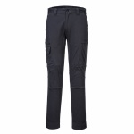 Strečové slim fit kalhoty Portwest KX3 Cargo T801 ocelově šedá