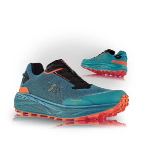 Lehké tenisky VM FOOTWEAR BREST 6735-12 Trailová outdoorová polobotka s membránou, tyrkysová