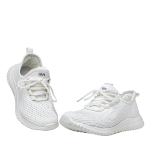 Dětské tenisky BENNON NEXO Junior White bílé s prodyšným svrškem MESH