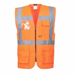 Reflexní manažerská vesta Portwest Berlin S476 oranžová