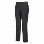 Zkrácené slim fit strečové kalhoty Portwest Combat S231 černá
