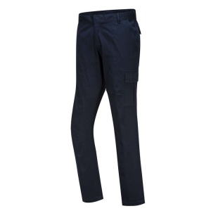 Zkrácené slim fit strečové kalhoty Portwest Combat S231 tmavě modrá