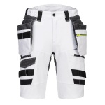 Strečové kraťasy ripstop Portwest DX4 Holster DX444 bílá
