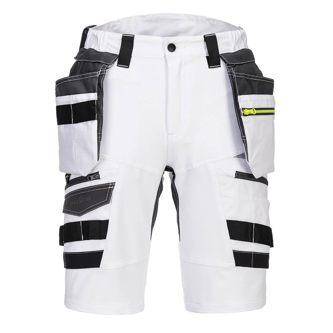 Strečové kraťasy ripstop Portwest DX4 Holster DX444 bílá