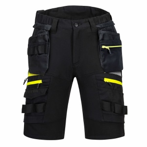 Strečové kraťasy ripstop Portwest DX4 Holster DX444 černá